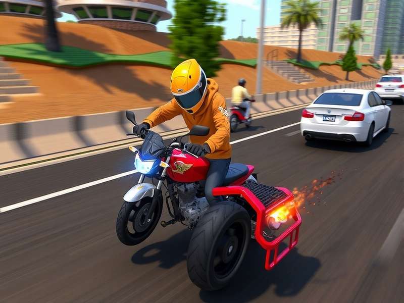Rickshaw Grand Prix gameplay screenshot